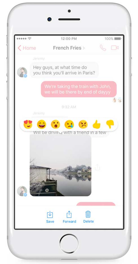 Facebook Messenger Adds Message Reactions And Replies Phone Scoop