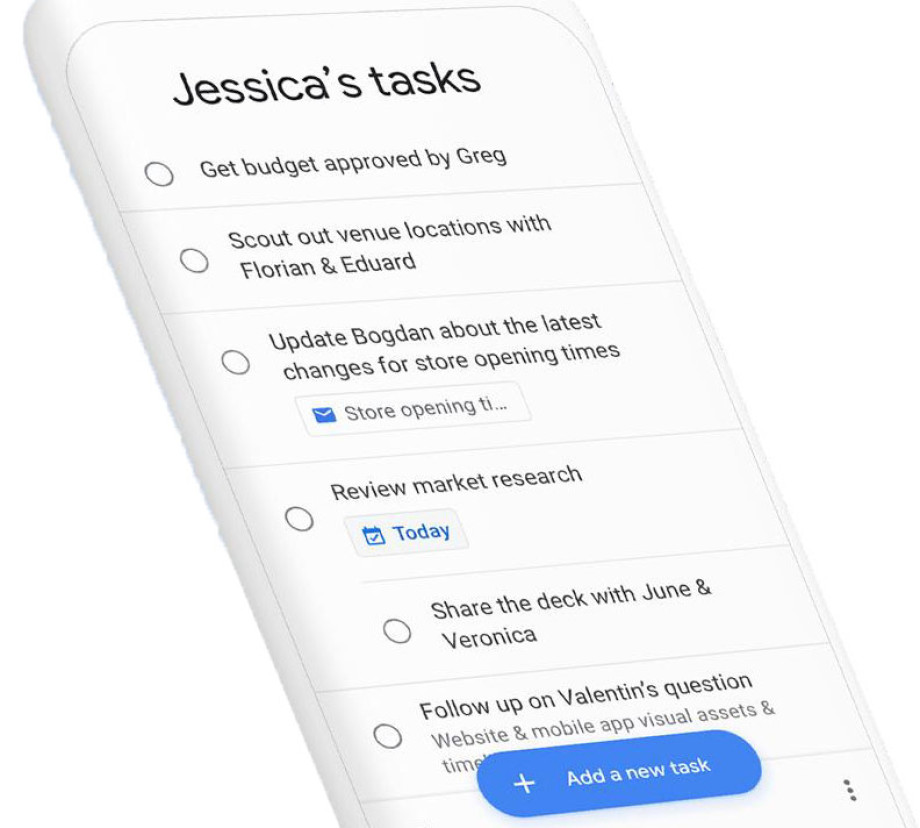 Drop task. Google tasks.