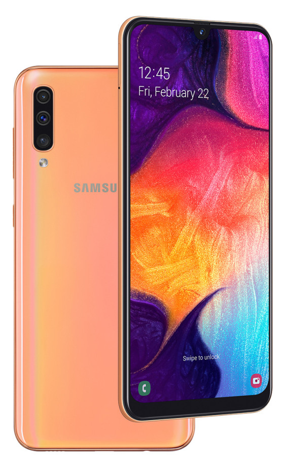 samsung a50 front camera mp