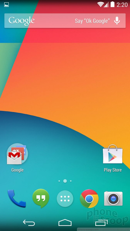 android kitkat ui psd