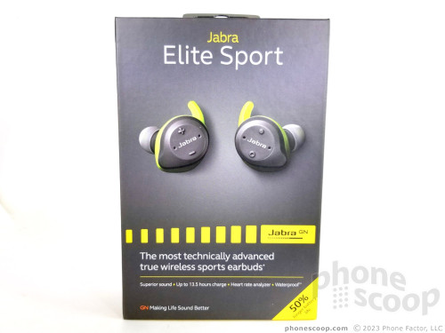 fragment zo Rechthoek Review: Jabra Elite Sport Wireless Earbuds (2017) (Phone Scoop)