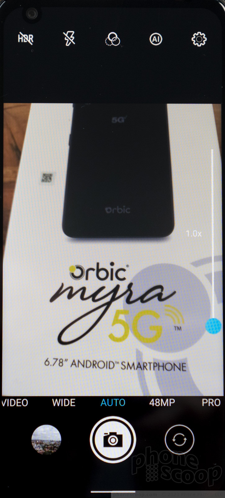 Hands On with the Orbic Myra 5G for Verizon (Phone Scoop)